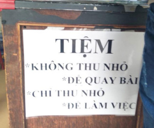 Việc tử tế đâu cần to tát: Cô chủ tiệm photo lạnh lùng treo bảng từ chối thu nhỏ tài liệu cho học sinh quay bài