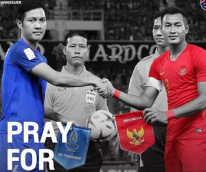 ĐT Thái Lan gửi thông điệp chia sẻ nỗi đau mất mát với người dân Indonesia