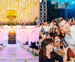 Hàng trăm quan khách vây kín xem ca sĩ Đàm Vĩnh Hưng hát ở tiệc cưới 5 tỷ của đại gia Hưng Yên