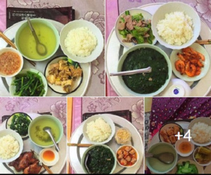 Khoe mâm cơm cữ mỗi ngày một kiểu, mẹ 2 con khiến hội chị em ghen tị phát cuồng vì..chồng nhà người ta