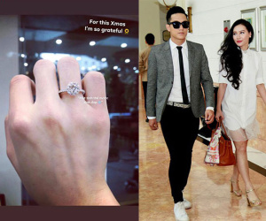 MC Minh Hà bất ngờ khoe nhẫn kim cương ở ngón áp út, dân mạng đồn đoán sắp theo chồng bỏ cuộc chơi?
