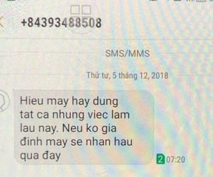 Phó bí thư huyện bị nhắn tin đe dọa vì chống tiêu cực: 'Tôi không sợ vì mình làm việc chính trực'