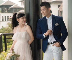 Bà xã hơn 15 tuổi của Trương Nam Thành lần đầu khoe ảnh cưới lãng mạn, tiết lộ kỷ vật bà nội chồng dành tặng