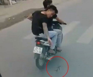 Công an triệu tập hai thanh niên rải đinh trước xe tải