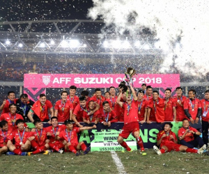 Năm 2018 lịch sử của bóng đá Việt Nam với đỉnh cao là chức vô địch AFF Cup