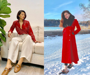 Street style sao Việt cuối năm: Hà Hồ không đi tất dù trời lạnh, Kỳ Duyên và Minh Triệu cùng diện đồ màu 'nóng'