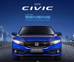 Honda Civic 2019 bổ sung thêm màu sơn thể thao mới tại Thái Lan