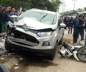 Tiết lộ về lái xe ô tô đâm 4 người thương vong ở Hà Nội