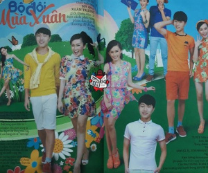 Chị em điêu đứng trước hình ảnh đội trưởng Xuân Trường siêu đẹp trai trên báo Mực Tím cách đây 4 năm