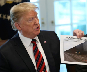 Trump hoãn ban bố tình trạng khẩn cấp để xây tường biên giới