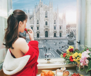 Ngọc Trinh thuê khách sạn đắt đỏ ở Milan