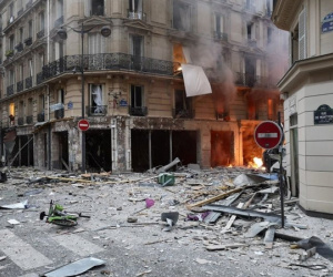 Paris tan hoang sau vụ nổ tiệm bánh khiến 40 người thương vong