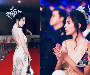 Thủy Tiên dạo này cứ chăm cài hoa gắn lá lên đầu, khiến dân tình phải trầm trồ: tiên nữ là có thật