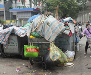TP Hà Nội thoát nỗi khổ rác