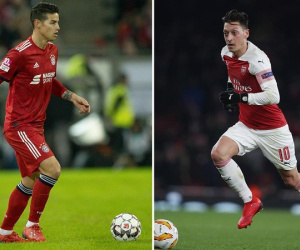 Thay thế Mesut Oezil bằng James Rodriguez, Arsenal chỉ mất... 3 triệu Bảng