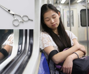 Cắt ‘trộm’ tóc người đẹp trên xe bus, chuyên gia tạo mẫu tóc Hong Kong bị bắt giam