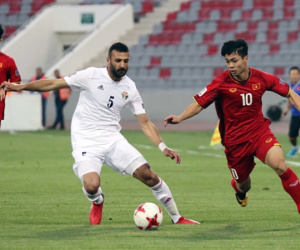 Đối đầu Việt Nam vs Jordan: Bất phân thắng bại