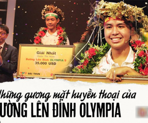 Những gương mặt đi vào huyền thoại của Đường lên đỉnh Olympia, ai cũng nhớ mặt đặt tên