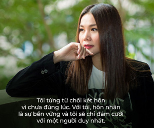 Thanh Hằng: 'Tôi từng từ chối kết hôn vì chưa đúng người, đúng lúc'