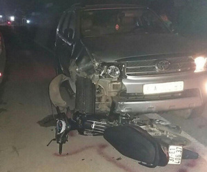 Bị ô tô Fortuner tông kéo lê khoảng 50 m, Phó trạm y tế tử vong