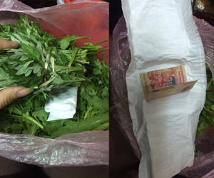 Tờ 200k gói trong bó rau từ quê gửi lên cho con gái cùng câu chuyện cảm động về tình mẹ