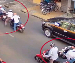 Truy xét nhóm đối tượng dùng bình xịt hơi cay tấn công cô gái, cướp xe máy SH ở Sài Gòn