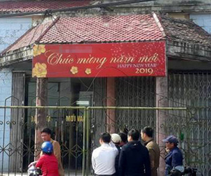 Cướp ngân hàng ở Thái Bình: Xịt hơi cay nhân viên, chém trưởng thôn
