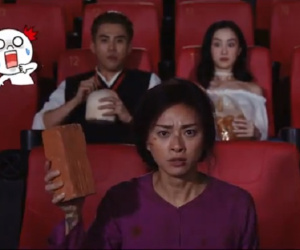 'Hai Phượng' Ngô Thanh Vân ném gạch thẳng mặt kẻ livestream trong rạp