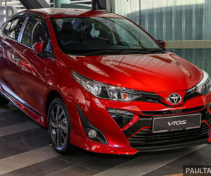 Toyota Vios 2019 ra mắt Malaysia, giá từ 18.700 USD