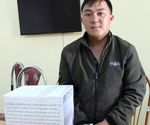 Vác 10kg thuốc phiện xuyên rừng Mường Nhé