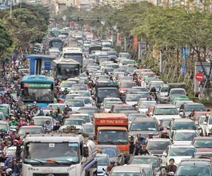 Hà Nội sát Tết: Tắc từ ngõ ra phố, từ trưa đến đêm