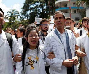 Hàng nghìn người Venezuela biểu tình yêu cầu quân đội dừng hậu thuẫn Maduro