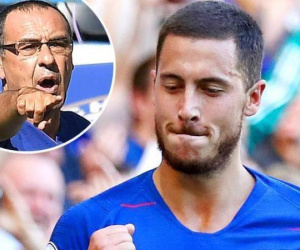 HLV M. Sarri: 'Hazard có thể rời Chelsea nếu muốn'