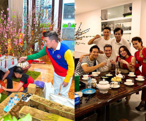 Sao Vbiz trang hoàng nhà cửa đón năm mới: Người xa hoa lộng lẫy, người giản đơn vẫn đủ đầy vị Tết!