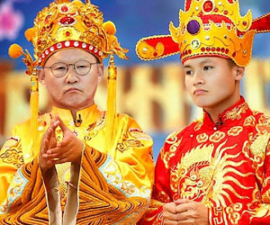 Ảnh chế tuyển thủ Việt Nam phiên bản Táo quân hài hước