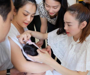 Em dâu Minh Hằng sinh con gái đầu lòng sau 6 tháng kết hôn, nhan sắc bà mẹ một con khiến ai cũng ngỡ ngàng
