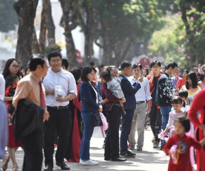 Thời tiết mùng 2 Tết: Hà Nội nắng nóng, gần chạm mốc 30 độ