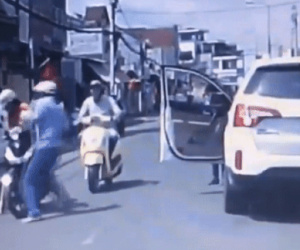 Vụ tài xế ô tô thẳng tay đánh người phụ nữ: Đối tượng rất hung hãn, chuyên đi cùng nhóm cho vay nợ
