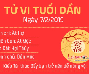 Tử vi Thứ 5 ngày 7/2/2019 của 12 con giáp: Sửu bất ngờ có lộc, Tị mệt mỏi kiệt sức
