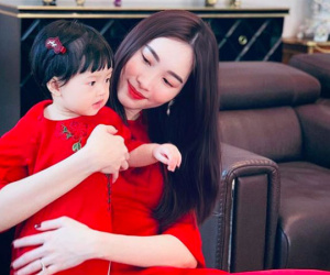 Trở lại sau ồn ào bị chỉ trích trên mạng xã hội, Đặng Thu Thảo khoe ảnh hai mẹ con cực kỳ xinh đẹp