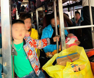 Xe khách chạy tuyến Thanh Hóa-Hải Phòng 38 chỗ 'nhồi nhét' tới 54 người
