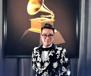 Mr Đàm lần đầu dự lễ trao giải Grammy ở Mỹ