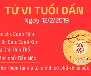 Tử vi thứ 3 ngày 12/2/2019 của 12 con giáp: Mão bất ngờ có khoản tiền hậu hĩnh, Dậu bị tai tiếng quấn thân