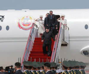 Đài Hàn nói chuyên cơ của Kim Jong-un đã bay thử đến Hà Nội