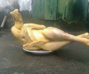 Những tư thế luộc gà 'độc nhất vô nhị' Tết 2019