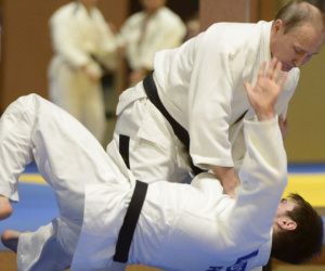 Putin bị thương khi đấu Judo