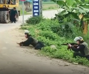 Truy tìm nghi phạm thứ 4 trong vụ cầm súng cố thủ ở xe chở ma tuý
