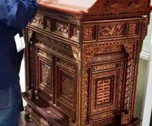 Đột nhập đình lấy trộm khám thờ Mẫu Liễu Hạnh 1.000 năm tuổi