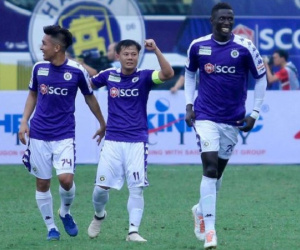 Trận đấu giữa Hà Nội - Shandong Luneng sẽ được tường thuật trực tiếp trên VTV
