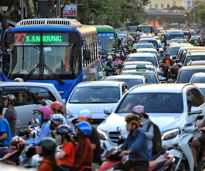 TP HCM muốn thu phí ôtô, cấm xe máy vào trung tâm